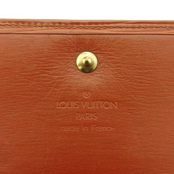 LOUIS VUITTON W Hook Wallet Epi Epi Leather Authentic Used - Picture 9 of 10